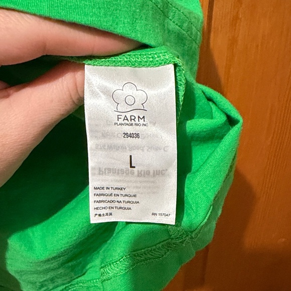 Farm Rio Girls Rio Ipanema Green Tank - Picture 4 of 6